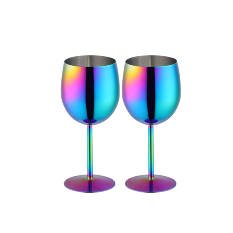 Stainless Steel Martini Glasses - The Stainless Sipper